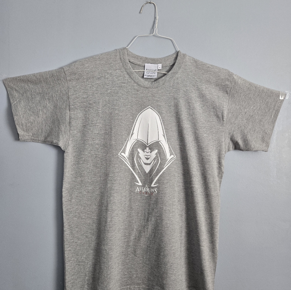 Assassin's Creed Mens Medium Graphic T-Shirt UNWORN WASHED 1 TIME 2015 UBISOFT